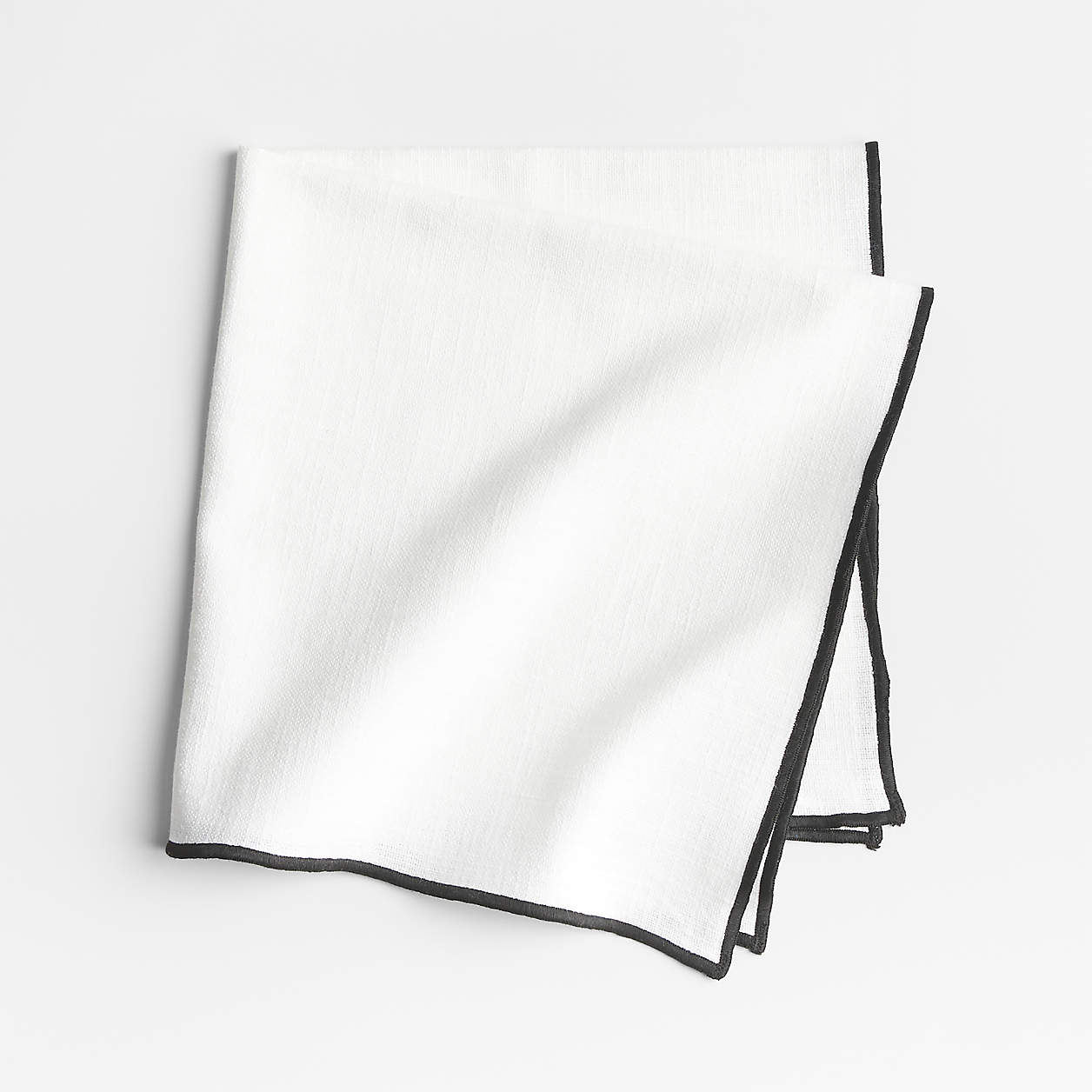 Crisp White Organic Cotton Napkin