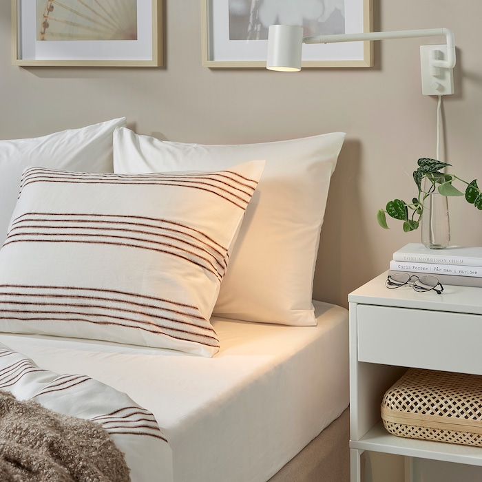 Fitted sheet_ white (3) Fitted sheet, white