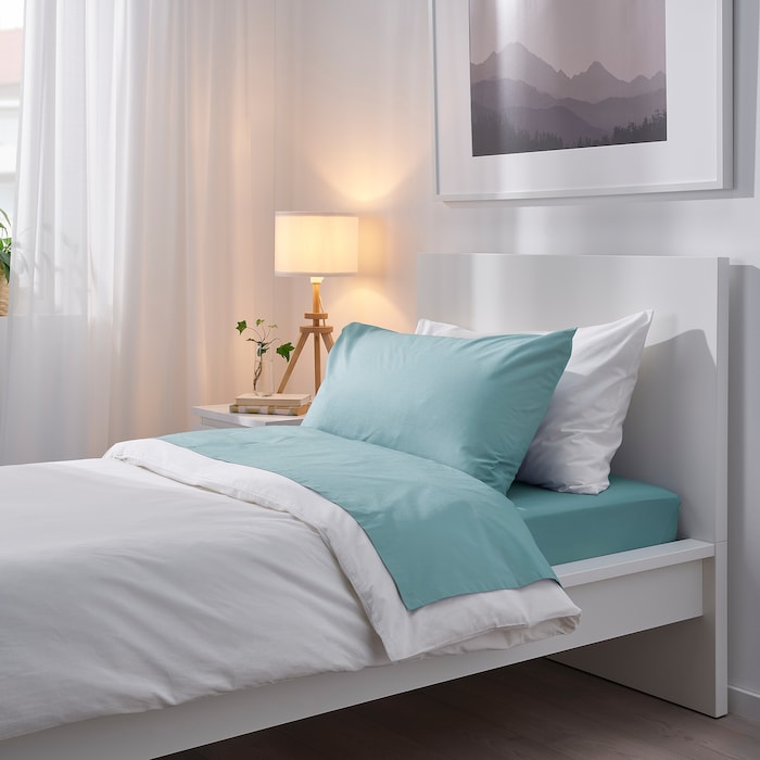 Sheet set, light blue
