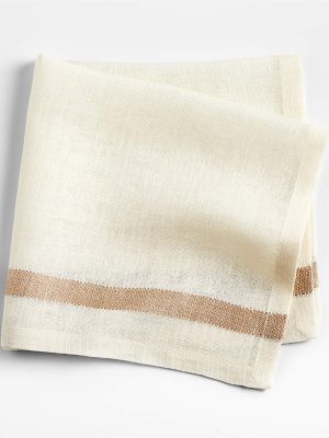 Striped Linen Napkins