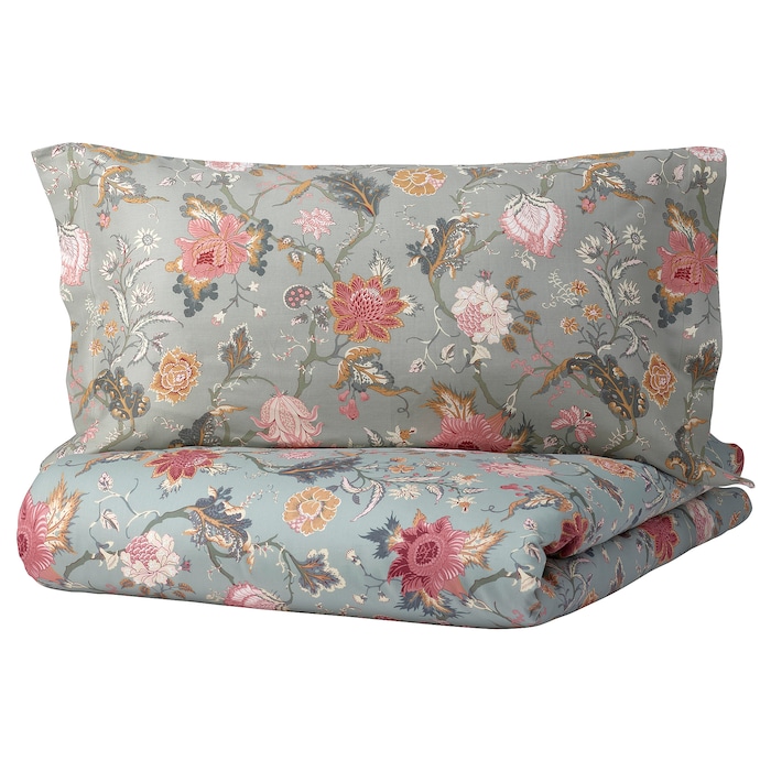 Duvet cover and pillowcase