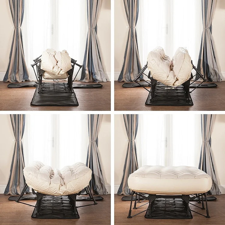 (Special discount) Portable and fast inflating Inflatable bed with support🛏️