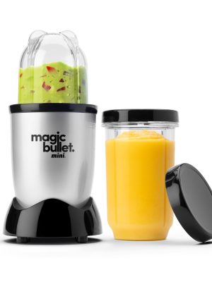 Magic Bullet® Mini 14 oz. Compact Personal Blender Silver/Black