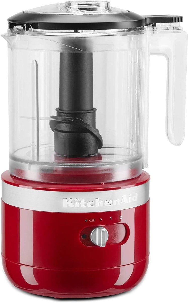 KitchenAid Empire Red Cordless Small Appliances Set | Hand Mixer, Hand Blender & Food Chopper