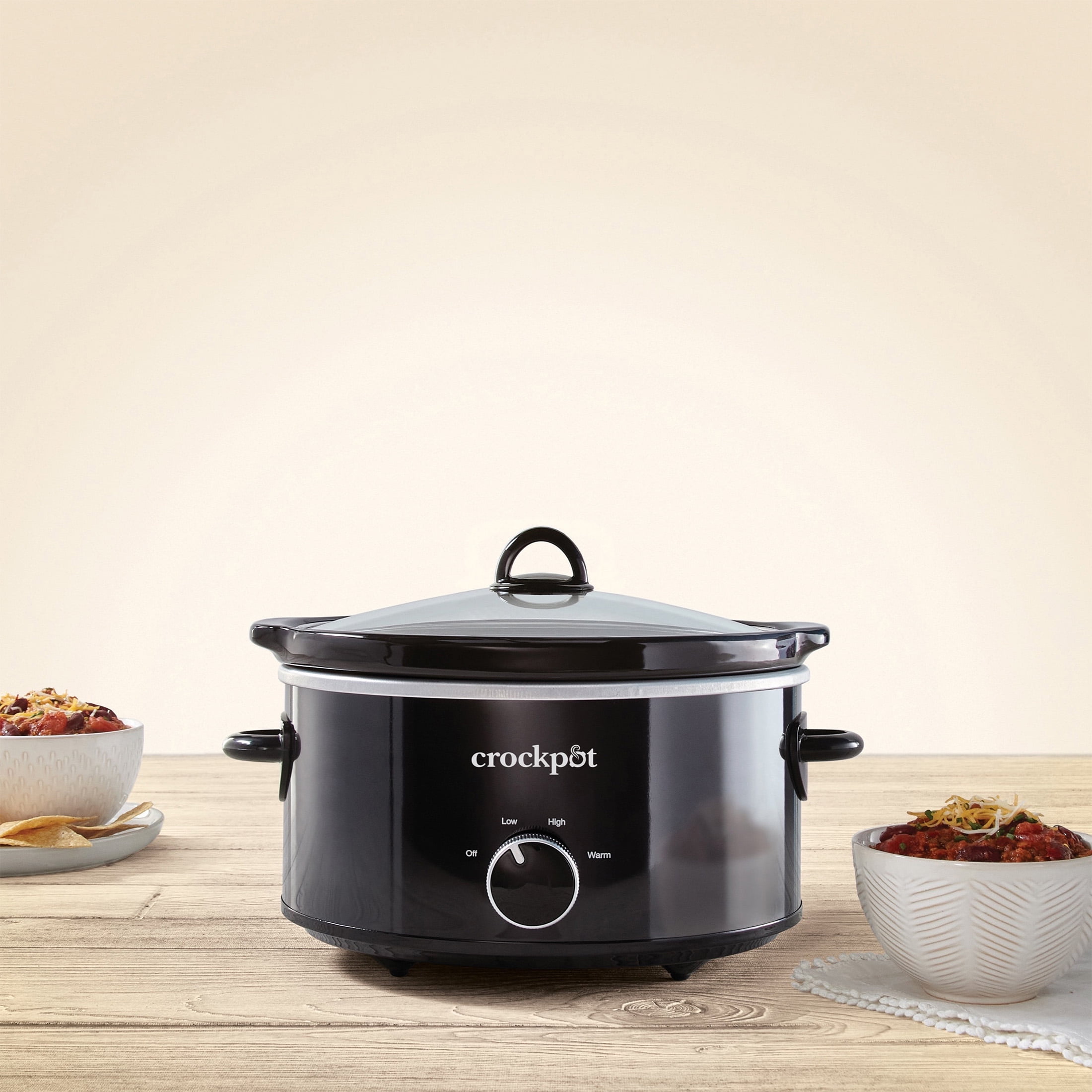 Crockpot™ 4-Quart Classic Slow Cooker, Black