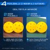 JOOLA Ben Johns Blue Lightning Pickleball Set, 2 Paddles, Paddle Bag, 4 Balls, Blue
