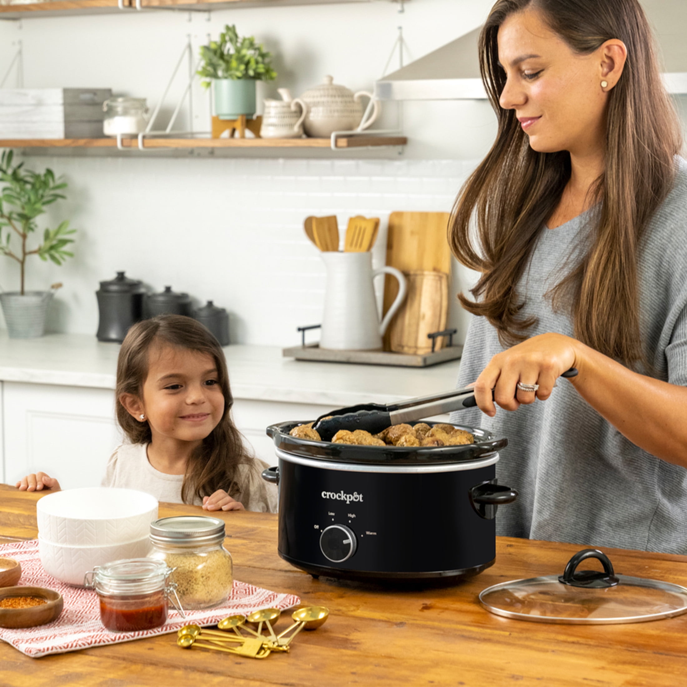 Crockpot™ 4-Quart Classic Slow Cooker, Black