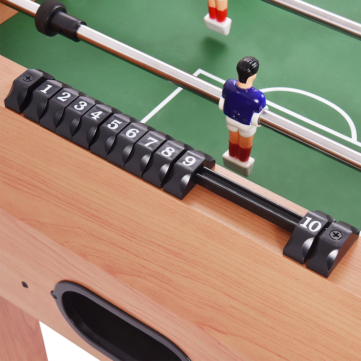 Costway 48'' Foosball Table Competition Game Soccer Arcade Sized Football Sports Indoor