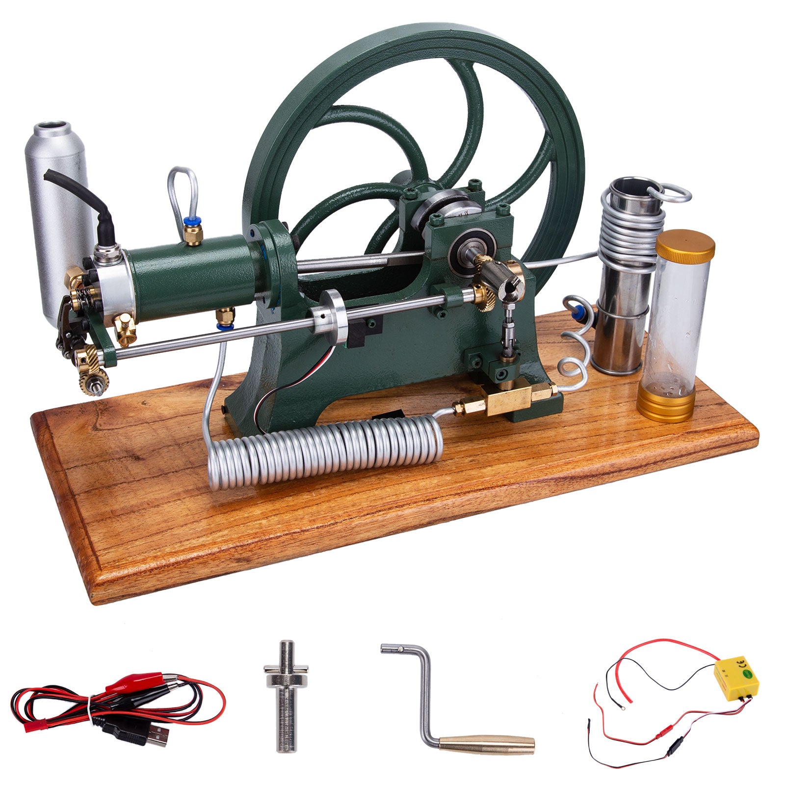 4de07975-5d04-4157-ad7c-5ddf5f9e4d47_2368edf0-4500-46fa-8bbd-69679282f9d8.jpg RETROL Vintage Horizontal Mill Engine Stationary Engine Model 4 Stroke Gasoline ICE