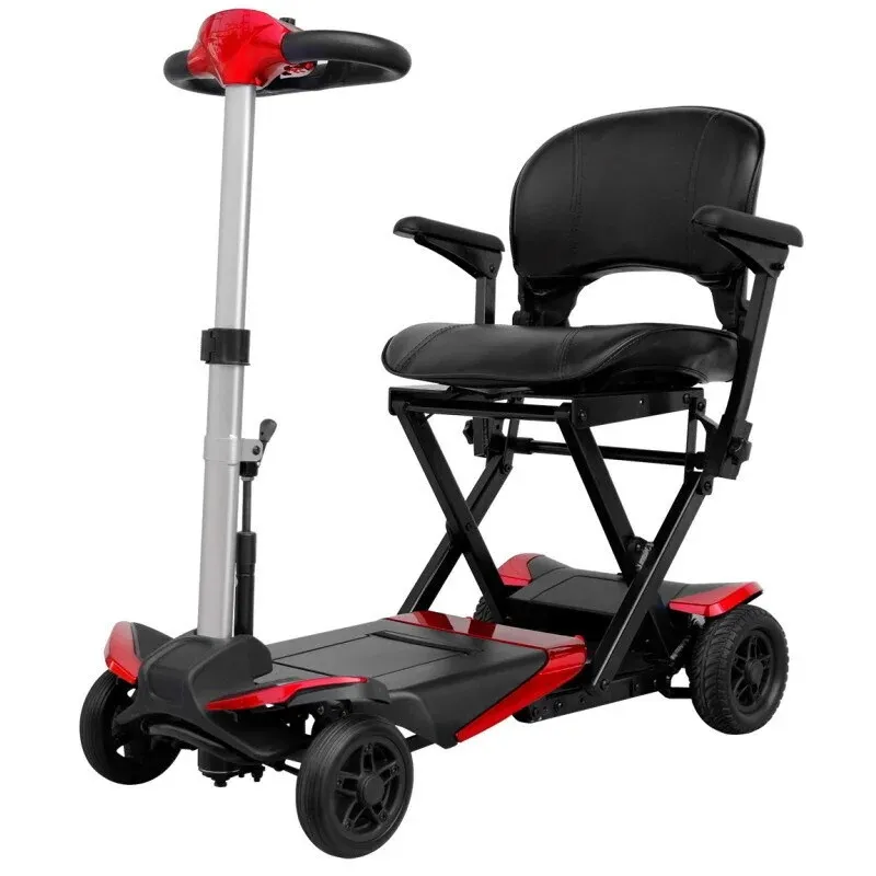 (HOT SALE 85% OFF ) Transformer Electric Automatic Folding 4-Wheel Mobility Scooter - Free Shipping