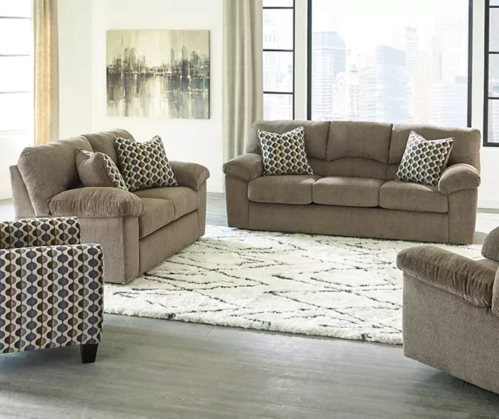 Pindall Brown Sofa