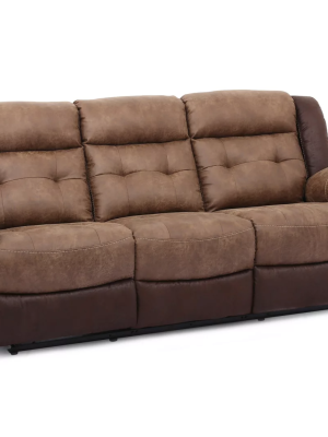 Mesa Brown Reclining Sofa