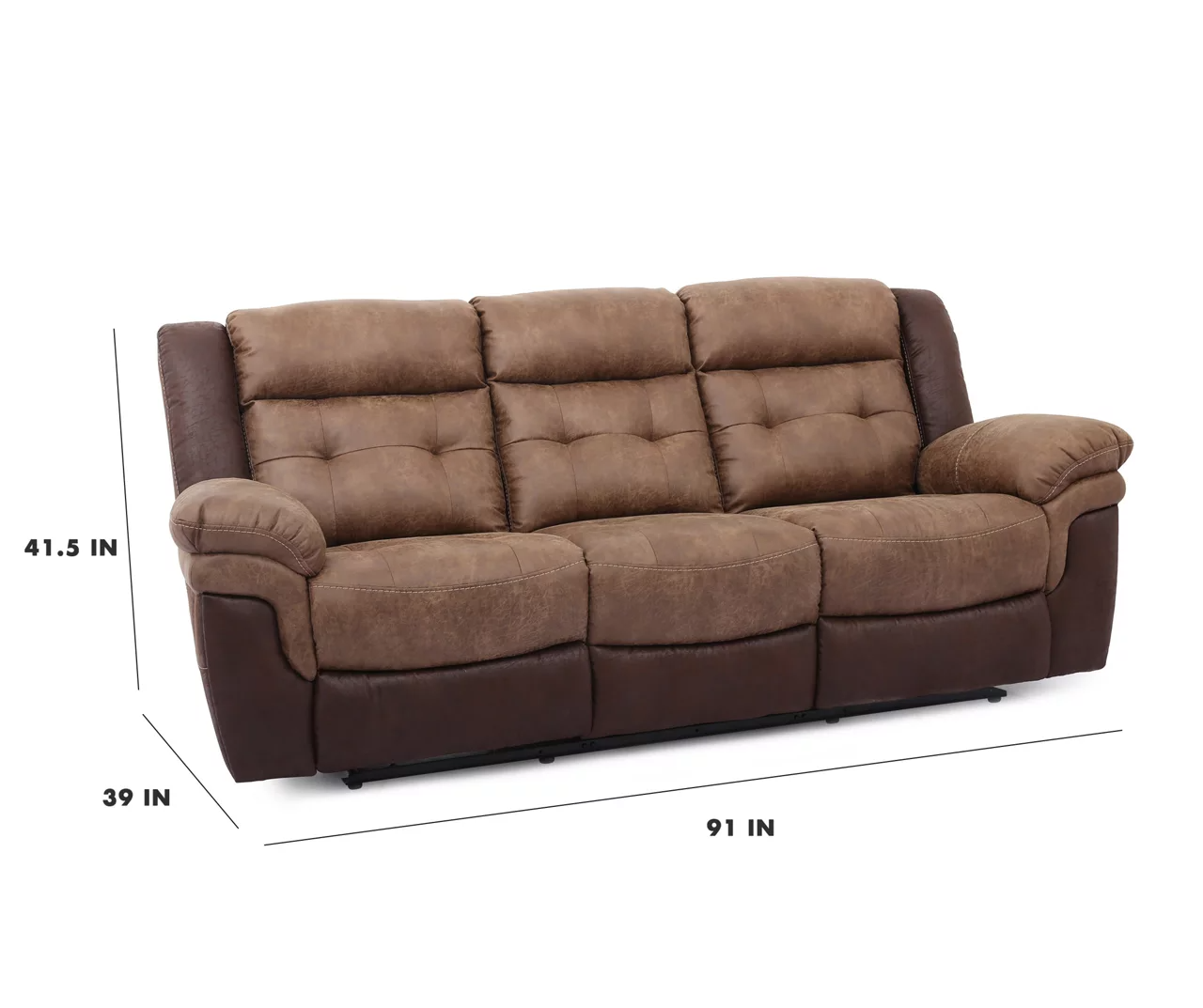 Mesa Brown Reclining Sofa