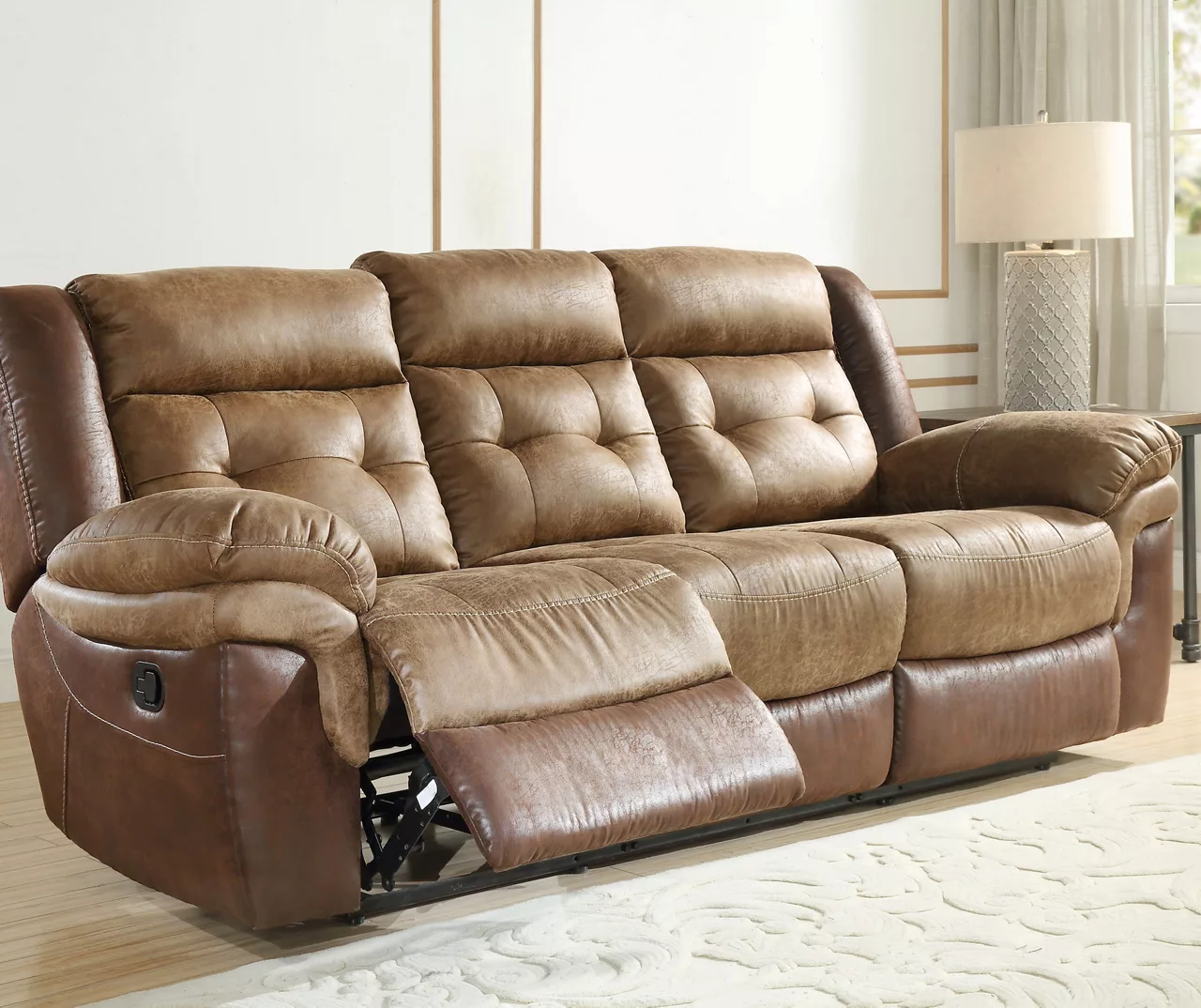 Mesa Brown Reclining Sofa