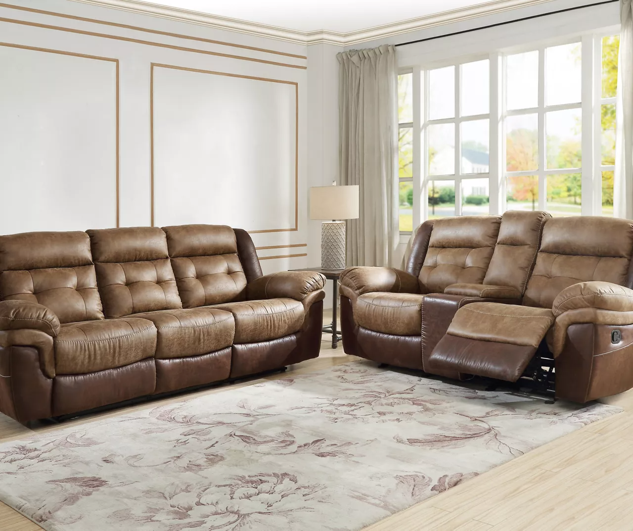 Mesa Brown Reclining Sofa