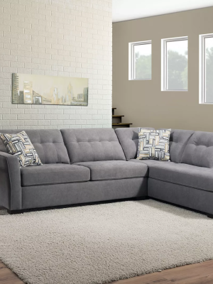 Lane Home Solutions Pasadena Gray Living Room Sectional