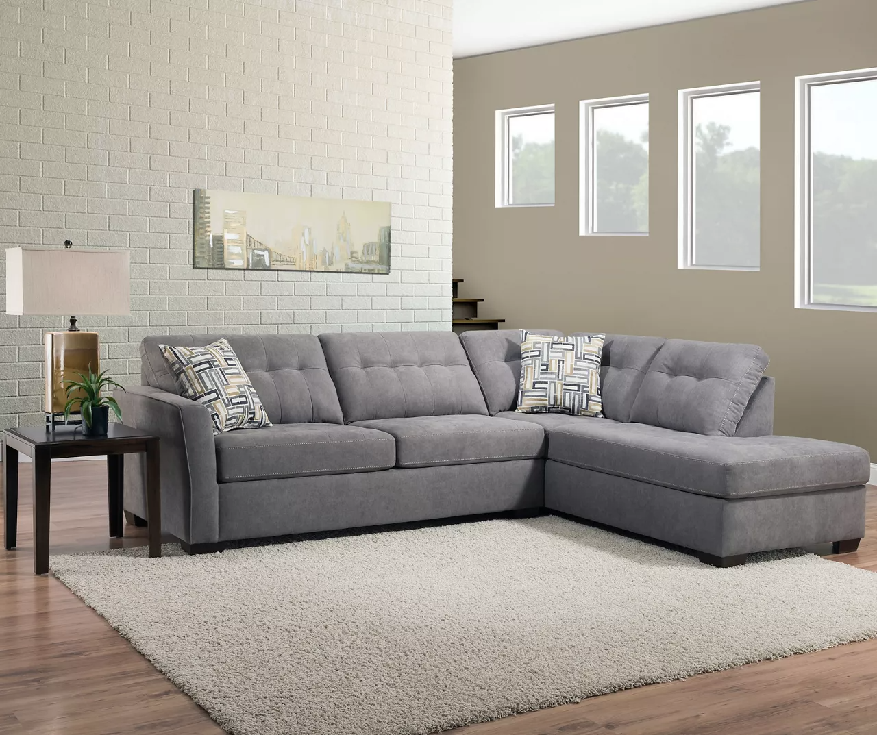 810383597_810383598-2.png Lane Home Solutions Pasadena Gray Living Room Sectional