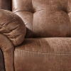 Mesa Brown Glider Recliner