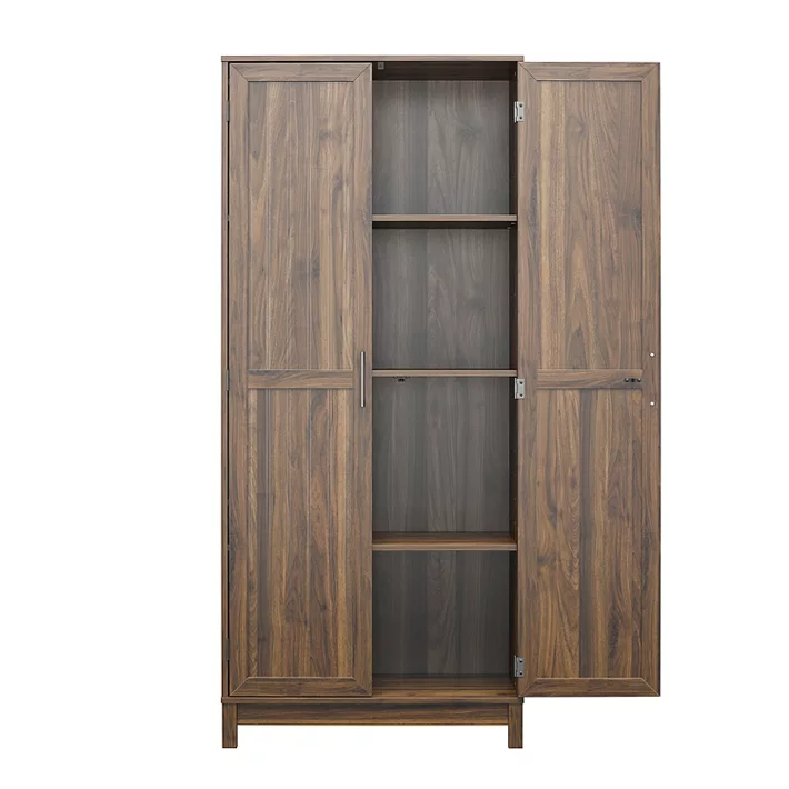 Seven Hills Columbia Walnut 2-Door Storage Cabinet