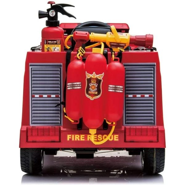 OKVAC 12 V Fire Truck Powered Ride-On with Remote Control