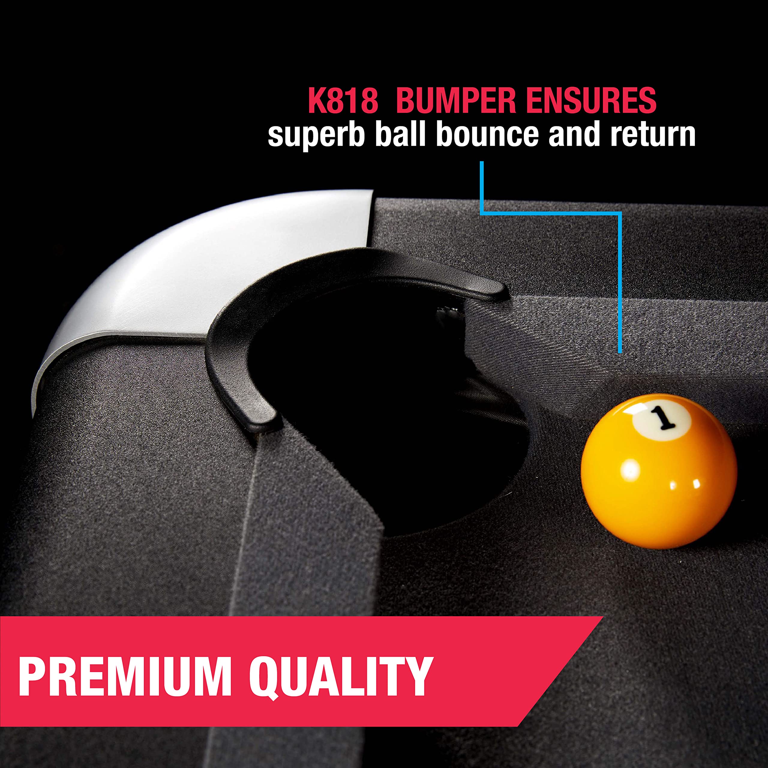 9196VZuTagL.jpg MD Sports 7.5' Titan Drop Pocket Table with Pool Ball and Cue Stick Set