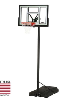 Lifetime Adjustable Portable Basketball Hoop, 46 inch Polycarbonate