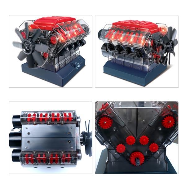 V8 Engine Model Kit - Build Your Own V8 Engine