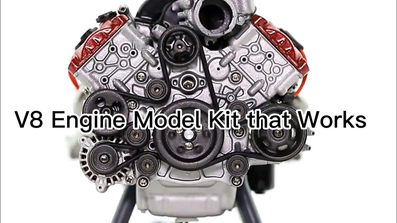 V8 Engine Model Kit that Works - Build Your Own V8 Engine - V8 Engine for Capra VS4-10