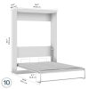 BESTAR Pur 65W Queen Murphy Bed