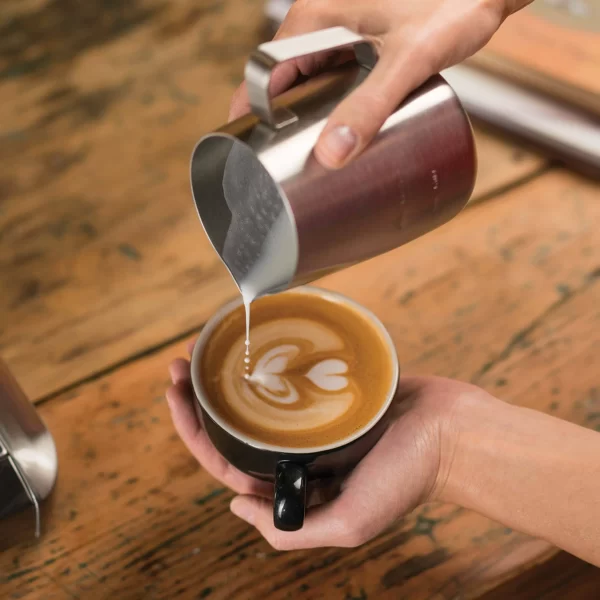 Express Espresso Machine, Brushed Stainless Steel, Coffee machine with cappuccinatore – 15 bar – stainless steel