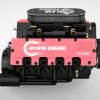 V8 Engine FS-V800 28cc Nitro Engine – Build Your Own V8 Engine – V8 Engine Model Kit That Works