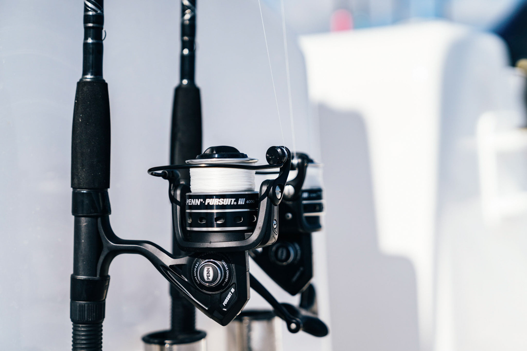 PENN 7' Pursuit III 1-Piece Fishing Rod and Reel (Size 4000) Spinning Combo