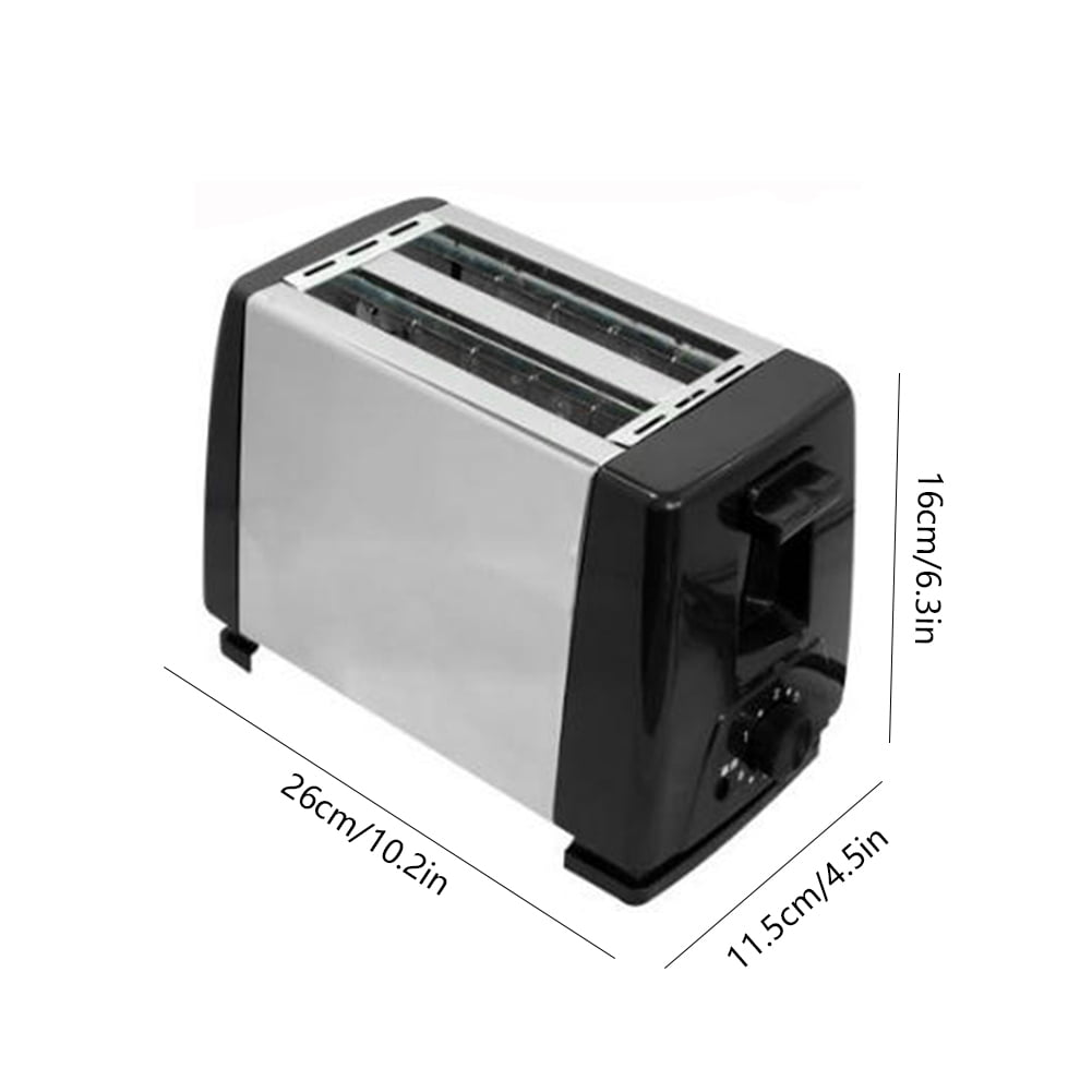 Diamond 2 Slices Bread Baking Oven Automatic 6 Toast Settings Kitchen Cooking Appliances