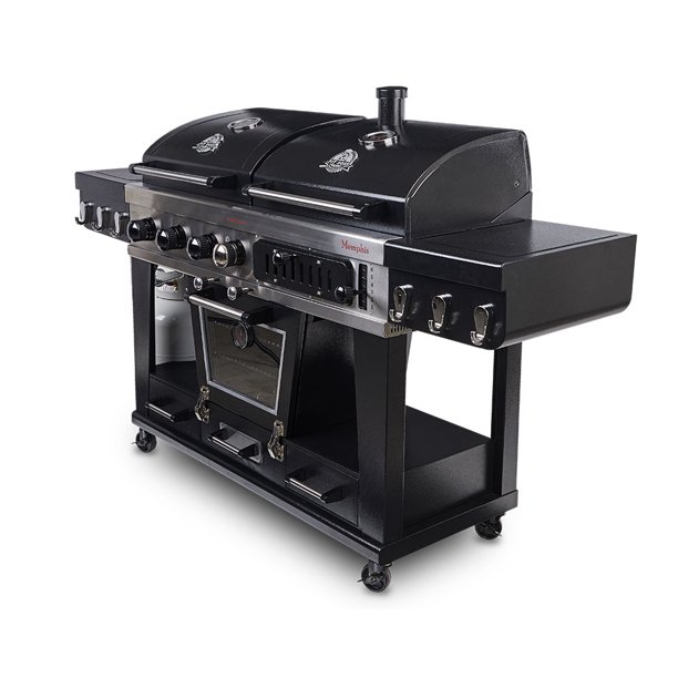 Pit Boss Memphis Ultimate 4-in-1 Gas & Charcoal Combo Grill with Smoker (Clearance Sale Last 120pcs)