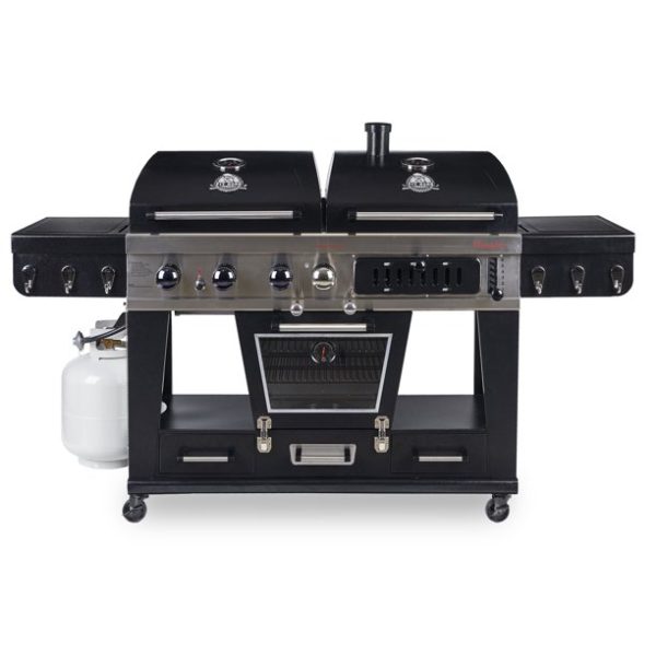 Pit Boss Memphis Ultimate 4-in-1 Gas & Charcoal Combo Grill with Smoker (Clearance Sale Last 120pcs)
