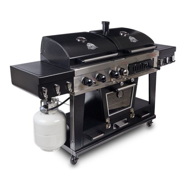 Pit Boss Memphis Ultimate 4-in-1 Gas & Charcoal Combo Grill with Smoker (Clearance Sale Last 120pcs)