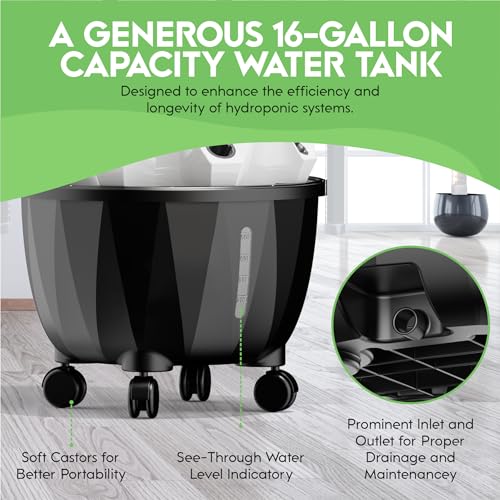 System Automated Aeroponic Vertical Garden Tower