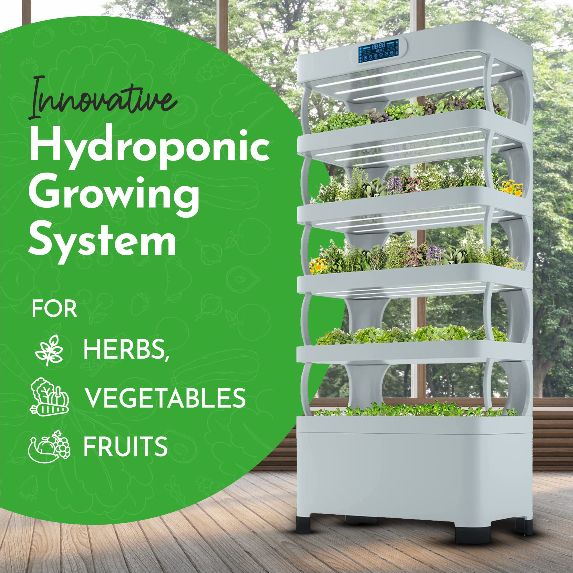 Nutraponics Hydroponics System