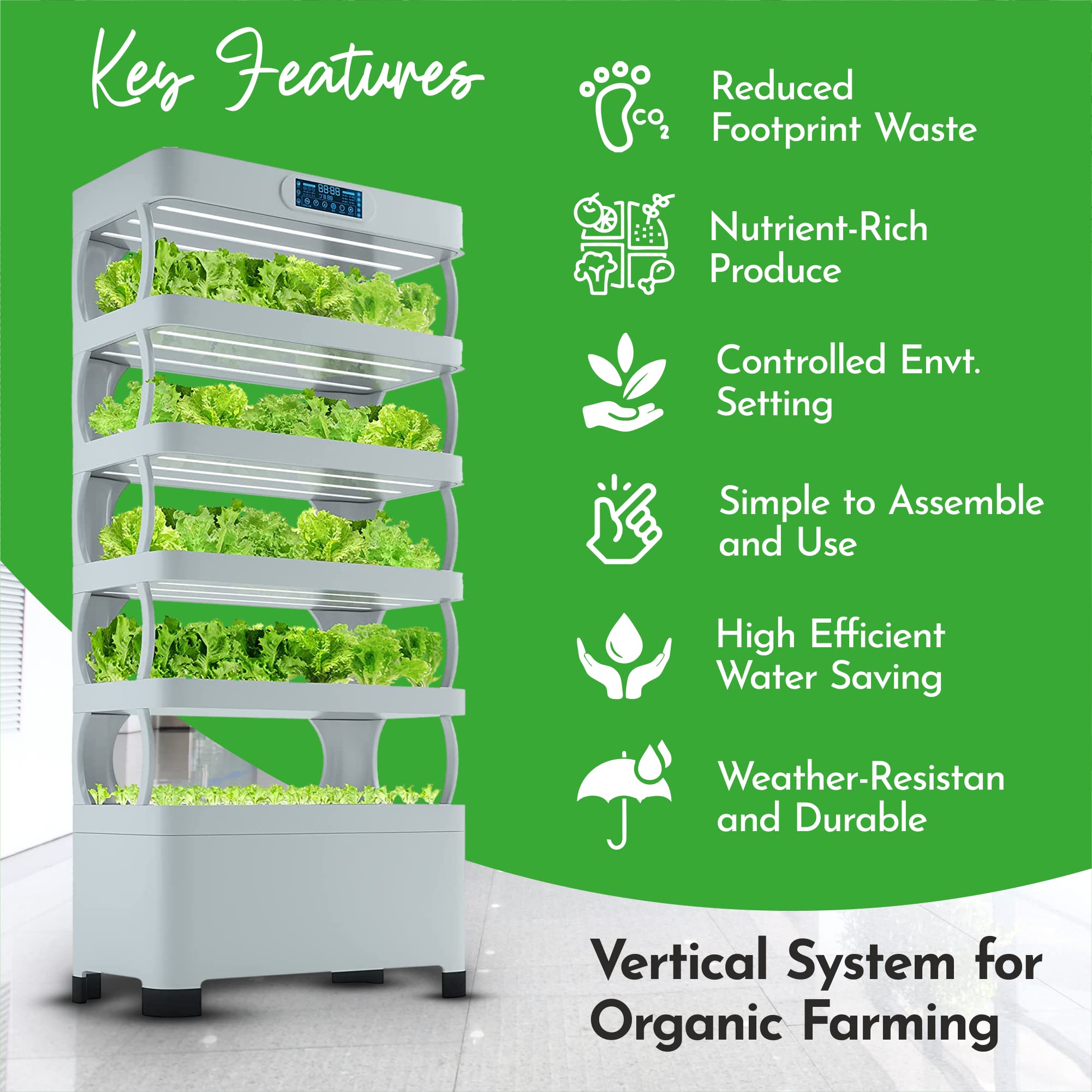 Nutraponics Hydroponics System