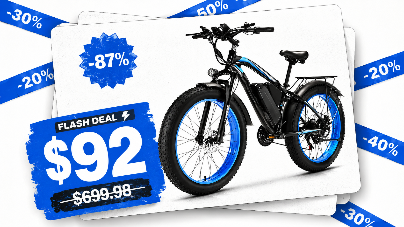 Electric bike promotion