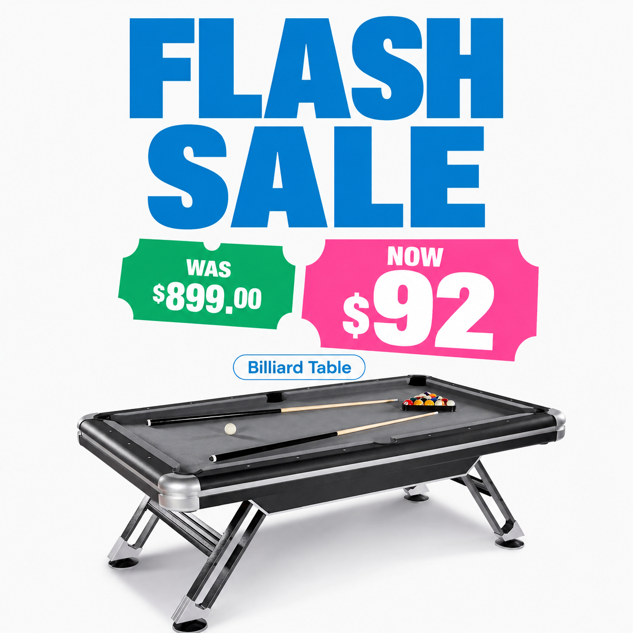 Billiard table promotion
